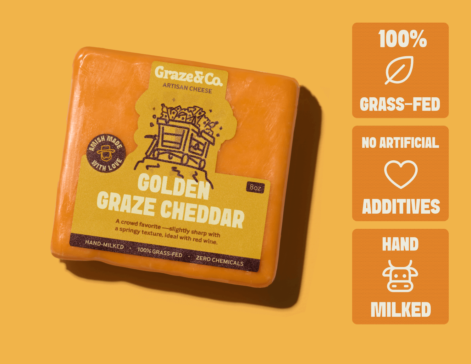 Golden Graze Cheddar – Graze&Co.