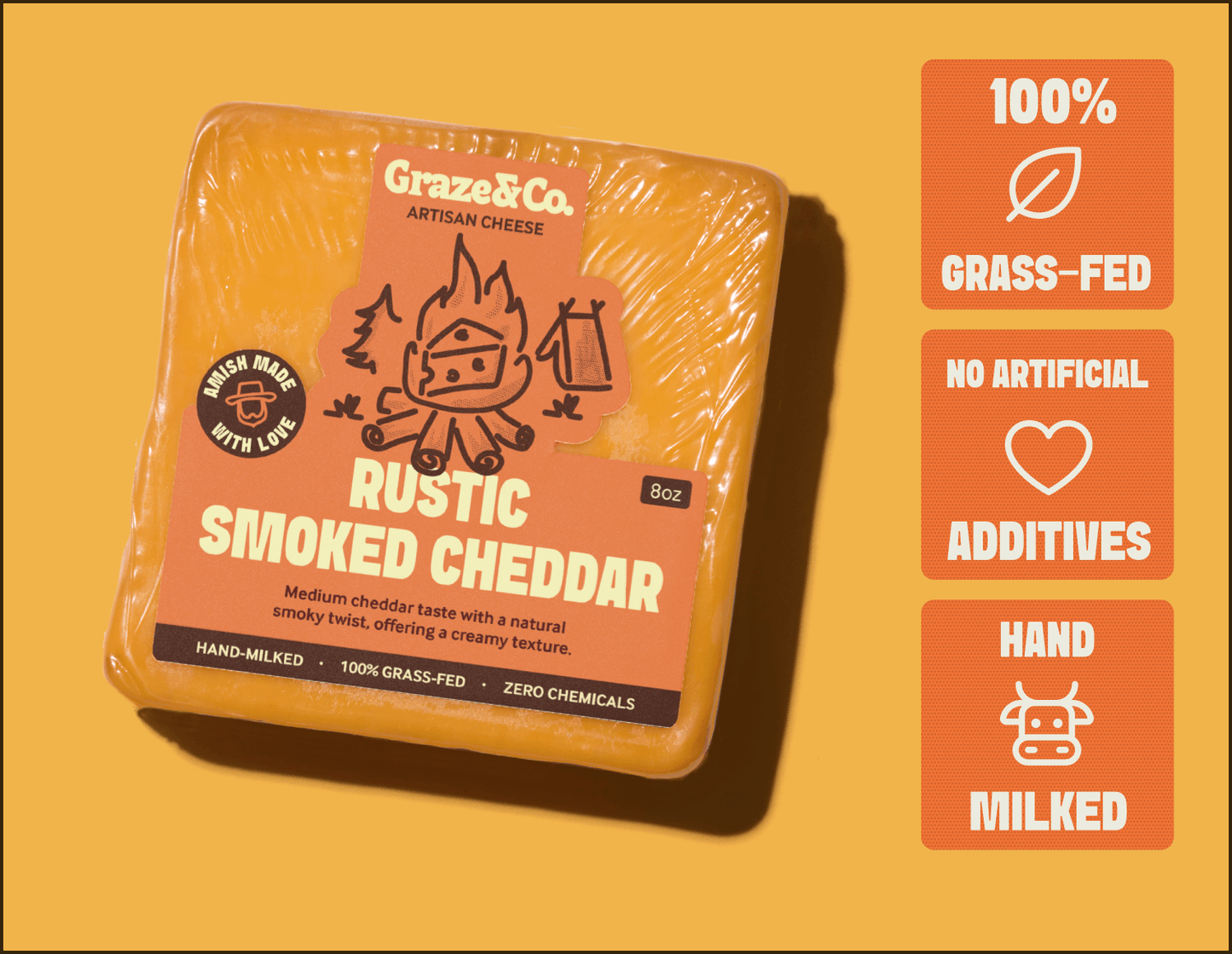 Rustic Smoked Cheddar